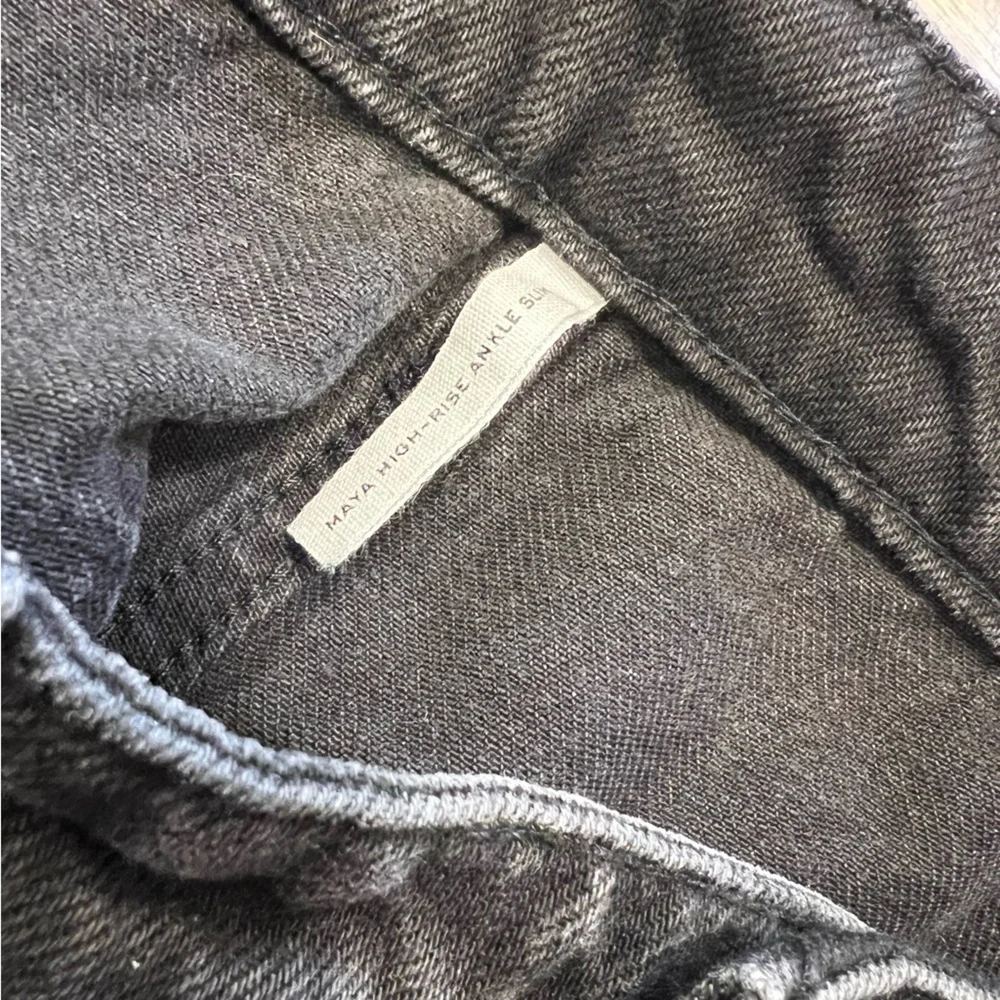 Rag & Bone Maya High Rise Ankle Slim Black Jeans Women’s 33 - Picture 11 of 11